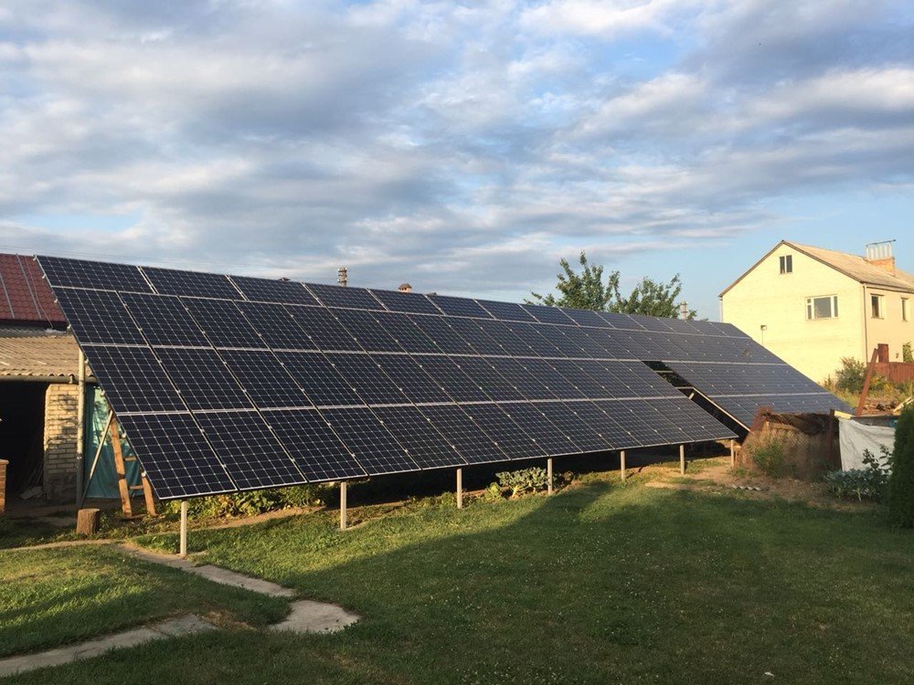 Суми, с. Піщане. 30 кВтгод. Інвертор Zeversolar Zeverlution Pro 30, панелі - LongiSolar 285 mono black