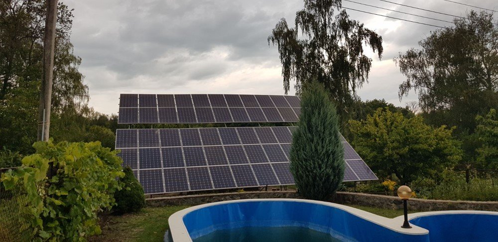 Сумська обл, м. Лебедин. 30 квтгод. Інвертор Huawei Sun 2000 - 33 KTL -A. Панелі - Jasolar 325 mono