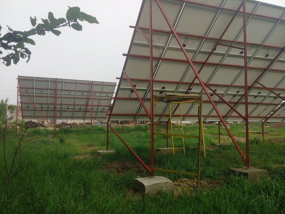 Сумська обл, с. Верхня Сироватка. 27 кВтг. Інвертор Fronius Eco 27, панелі - Jinkosolar 270 poly