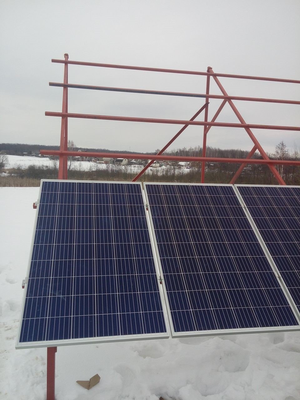 Сумська обл, с. Верхня Сироватка. 27 кВтг. Інвертор Fronius Eco 27, панелі - Jinkosolar 270 poly