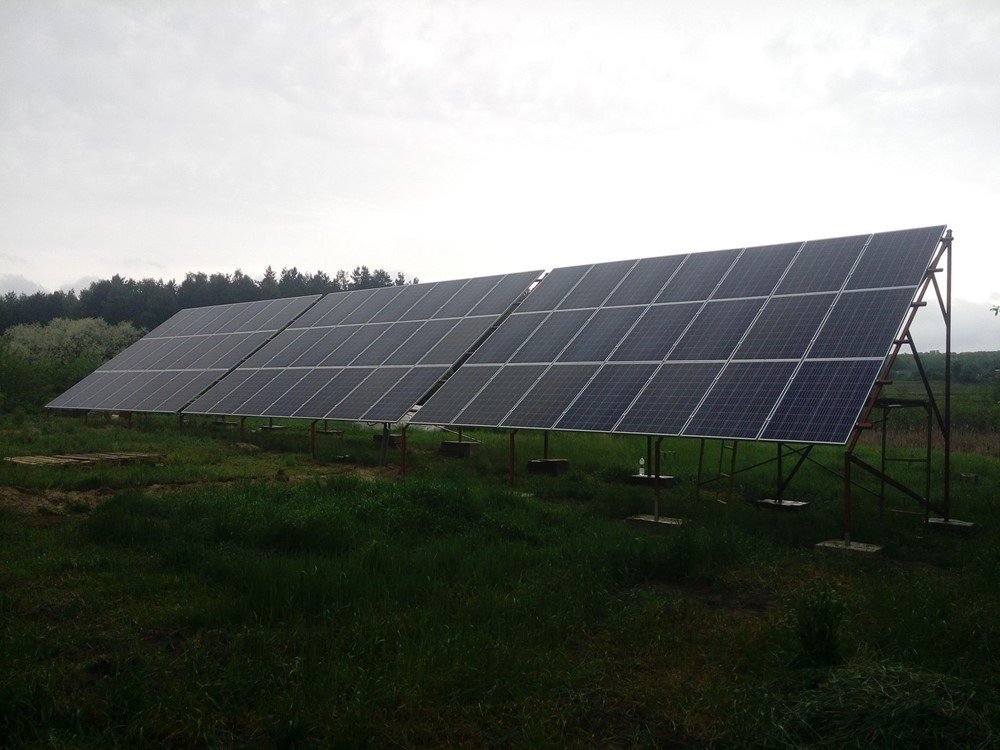 Сумська обл, с. Верхня Сироватка. 27 кВтг. Інвертор Fronius Eco 27, панелі - Jinkosolar 270 poly