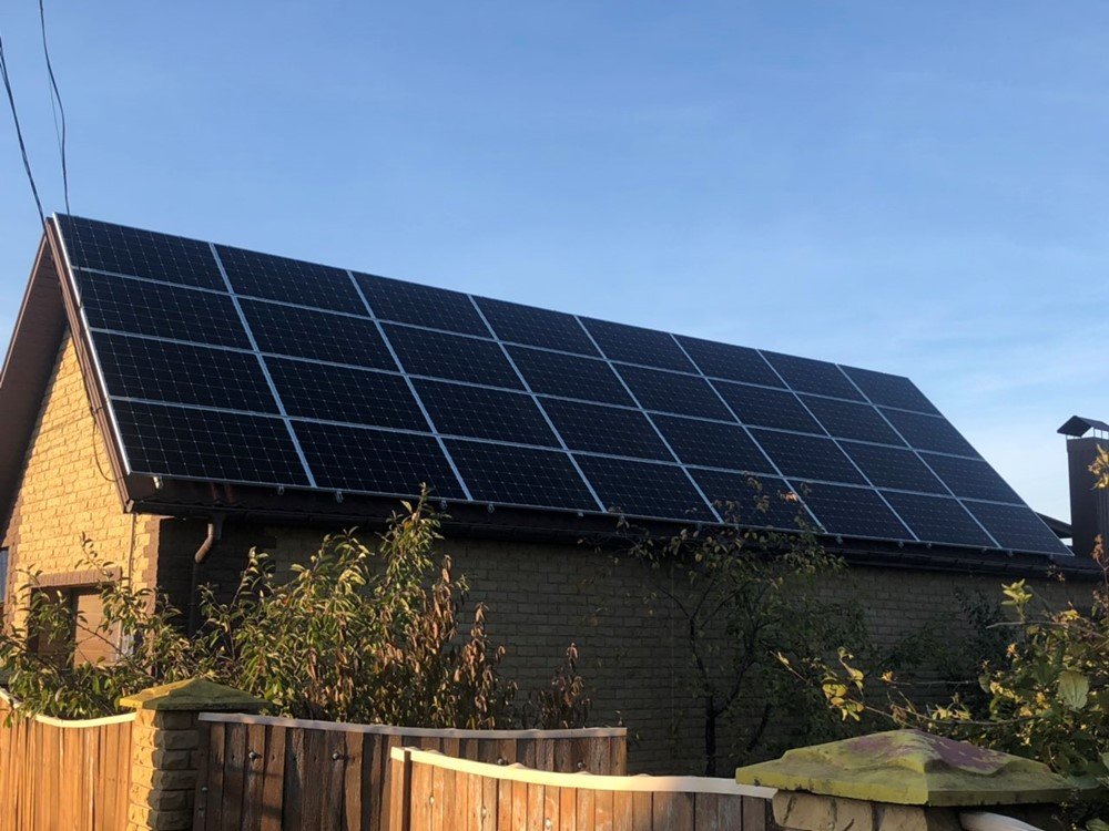 Сумська обл, с. Могриця. 30 квтгод. Інвертор Zeversolar Zeverlution Pro 30, панелі LongiSolar 375 mono