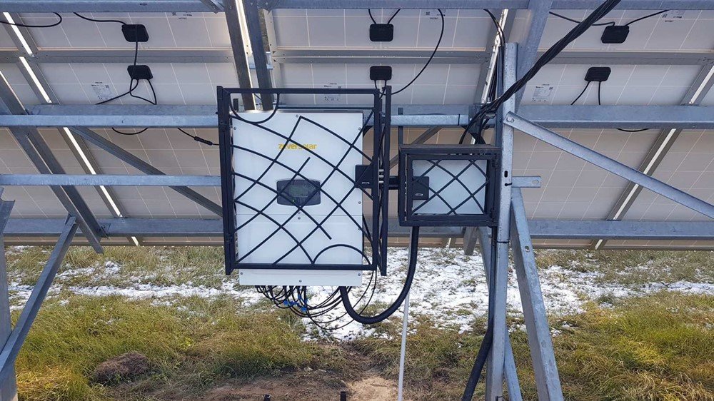 Сумська обл, с. Новомутин. 30 кВтгод. Інвертор Zeversolar Zeverlution Pro 30, панелі Jinko Solar 270 Poly
