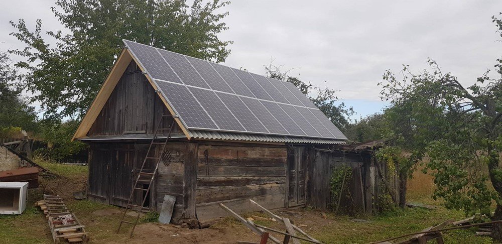 Сумська обл, смт. Воронеж. 30 квт. Інвертор Zeversolar Zeverlution Pro 30, панелі Longisolar 300 mono