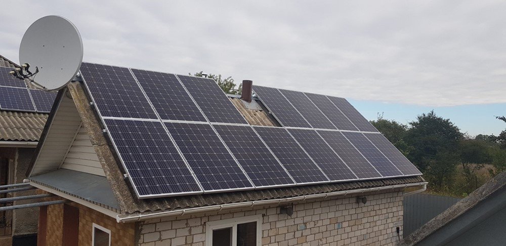 Сумська обл, смт. Воронеж. 30 квт. Інвертор Zeversolar Zeverlution Pro 30, панелі Longisolar 300 mono