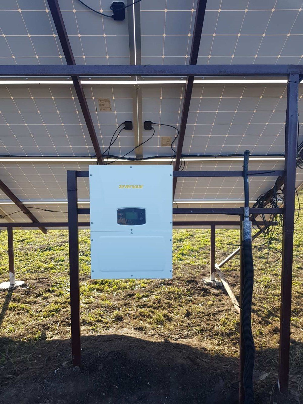 Сумська обл, смт. Воронеж. 30 квтгод. Інвертор Zeversolar Zeverlution Pro 30, панелі LongiSolar 425 mono