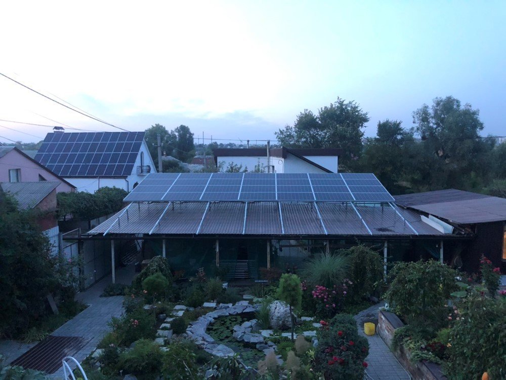Сумська обл. с. Нижня Сироватка. 30 квтгод. Інвертор Zeversolar Zeverlution Pro 30, панелі - LongiSolar 300 mono