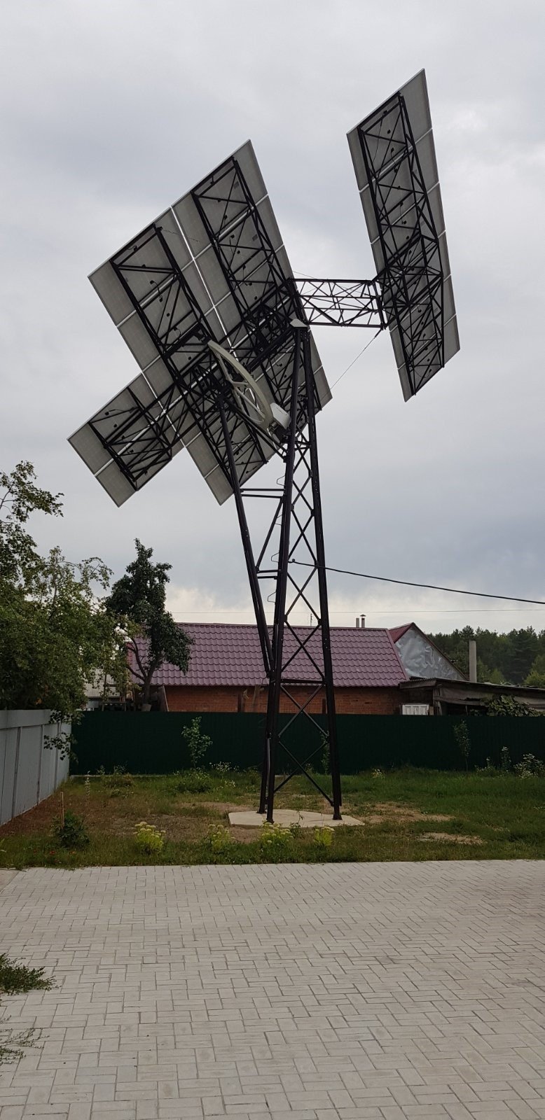 Суми, 25 квтгод. Інвертор - SMA STP 25000 TL, панелі - JaSolar 320 mono